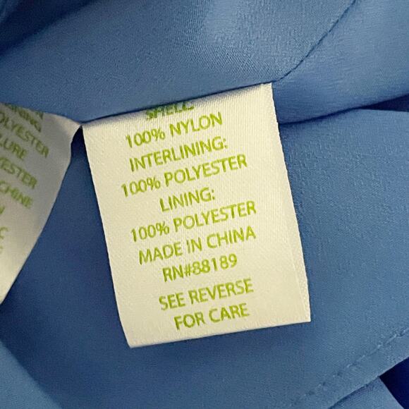 LILLY PULITZER Kenna Lace Dress Bennet Blue 0 - Picture 10 of 11